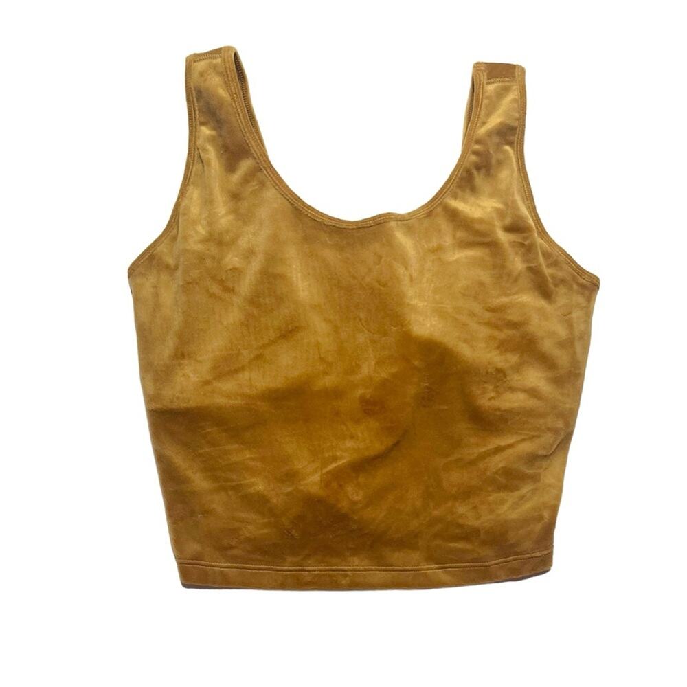 OFFLINE By Aerie After Party Velour Longline Sports Bra Size XL